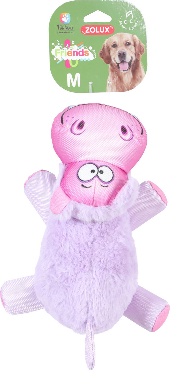 Jouet pour chien Friends hippopotame M - ZOLUX