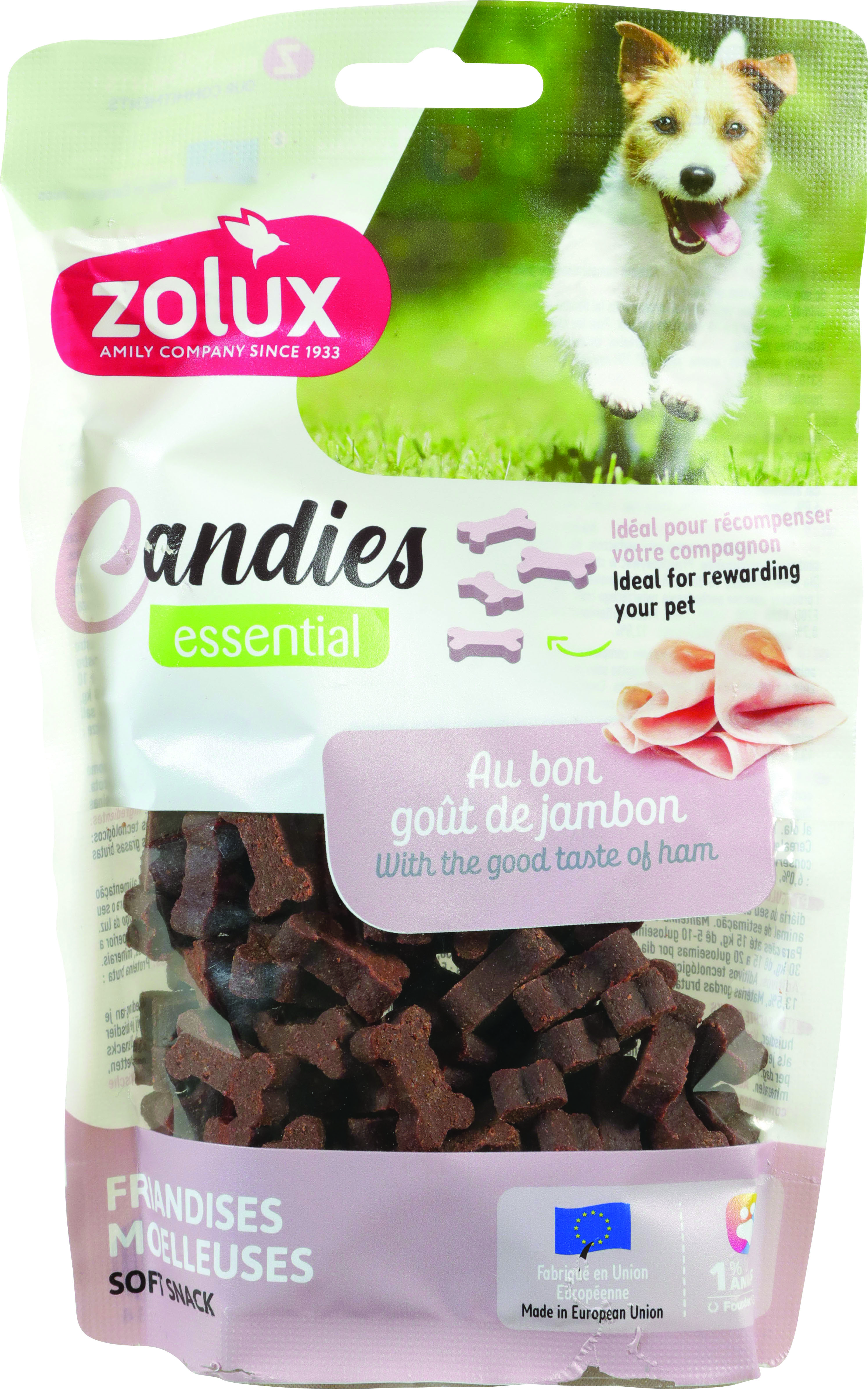 Friandises mini os jambon 150 g