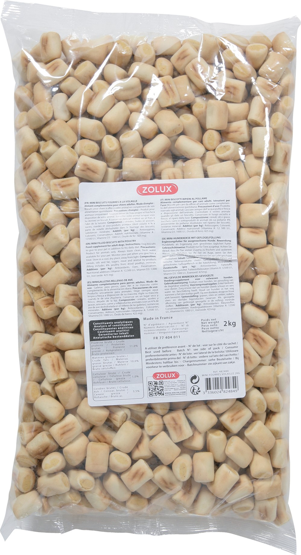Mini four saveur volaille 2 kg - ZOLUX