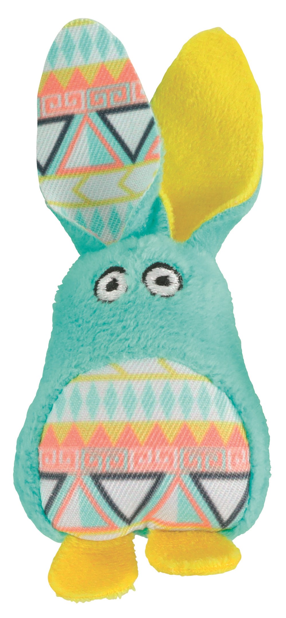 Jouet chat kali-lapin vert