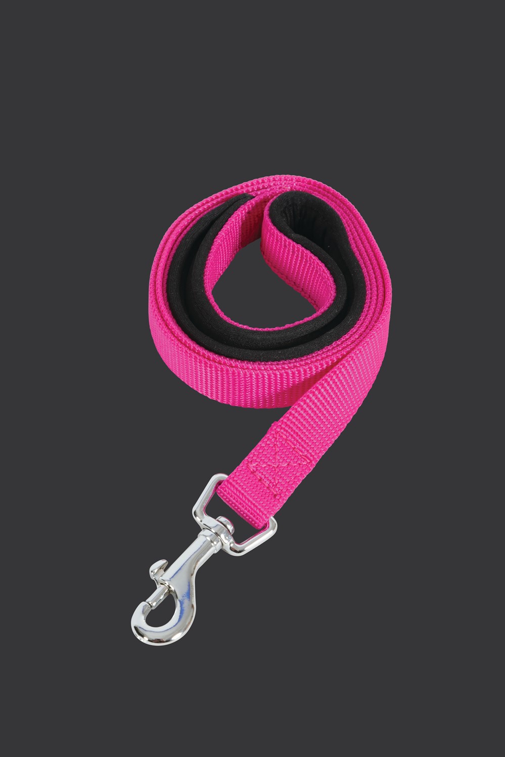 Laisse nylon Confort - 20mm - 1m - Fuschia