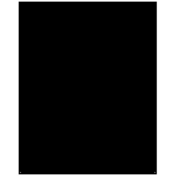 Plaque rectagulaire protection sol poêle noire 0,2x80x100cm - LE MARQUIER