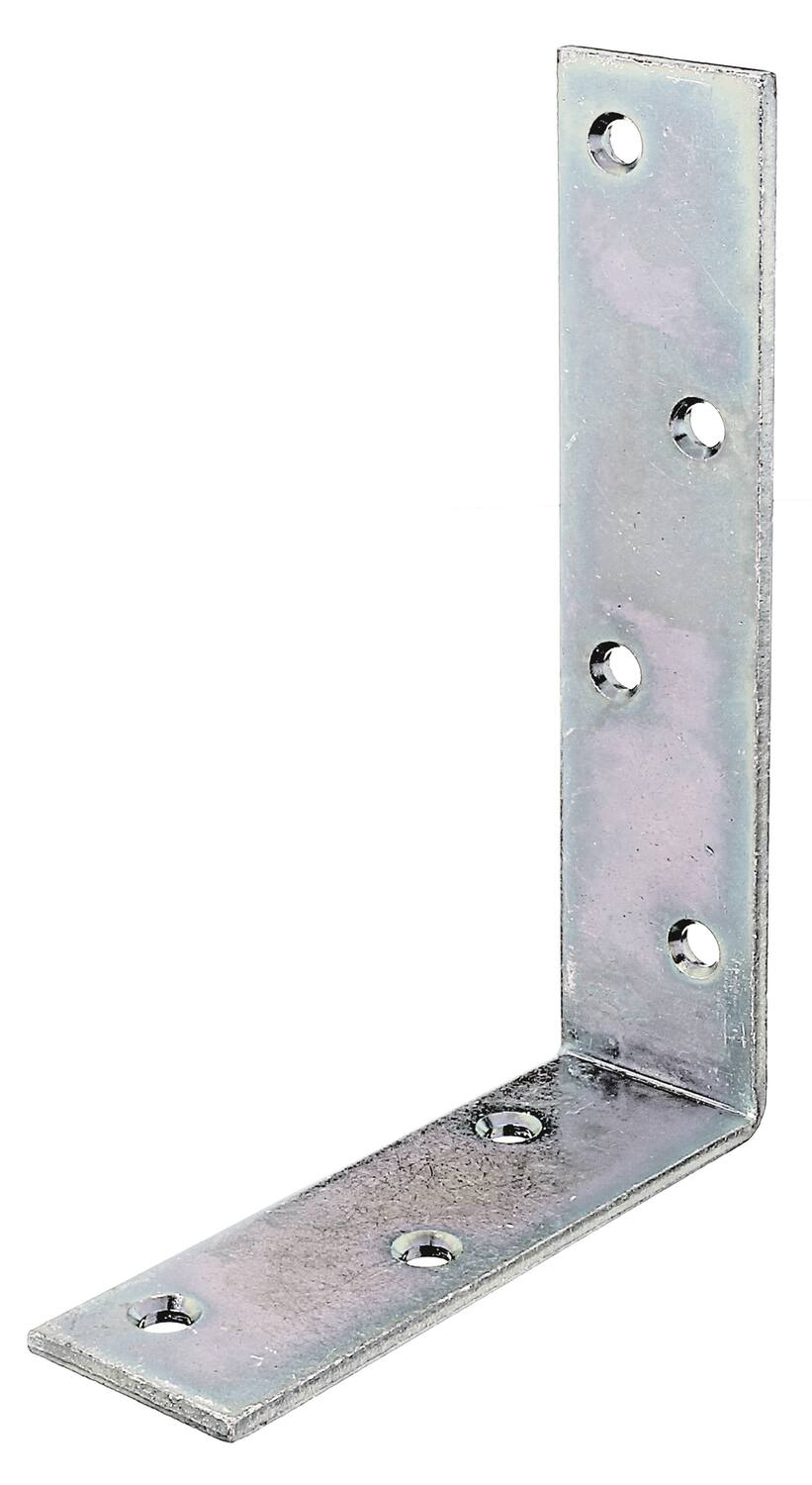 Équerre de poutre côtés inégaux 40x180x4mm Ø7mm 7 trous - ALBERTS
