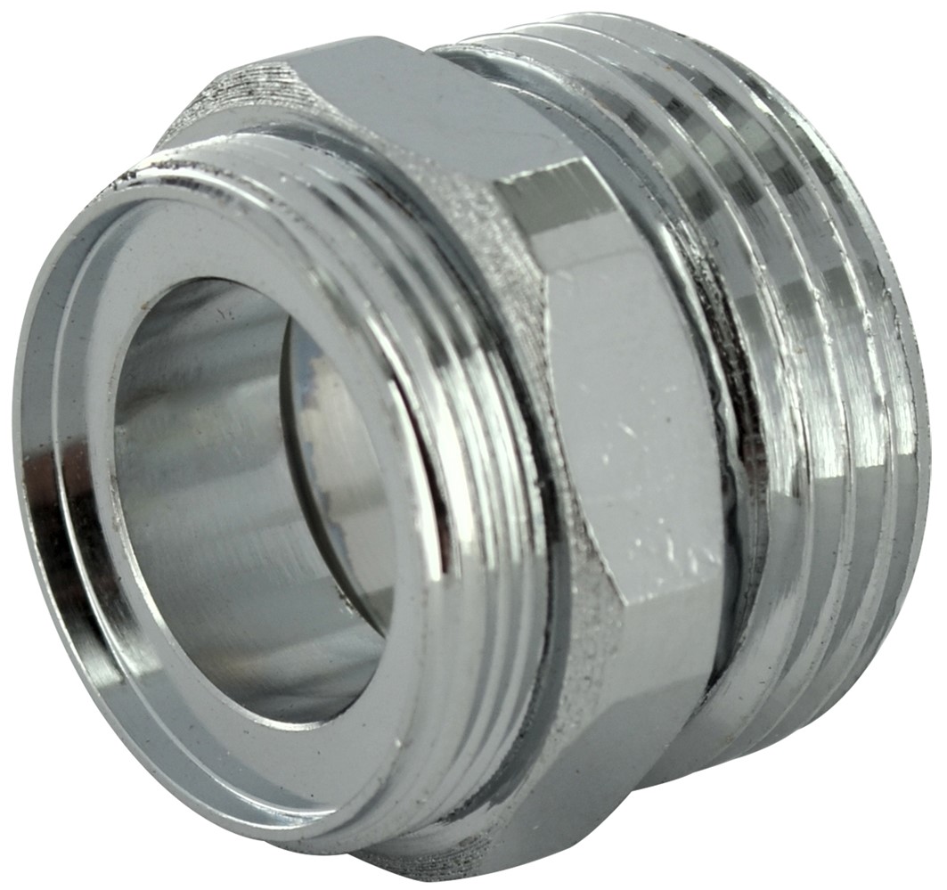 Adaptateur de bec chromé M24x100 M20x27 - NOYON & THIEBAULT