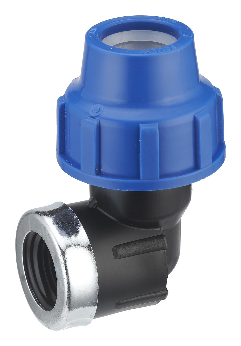Coude plastique femelle pour tuyau polyéthylène F15x21 Ø20 - NOYON & THIEBAULT