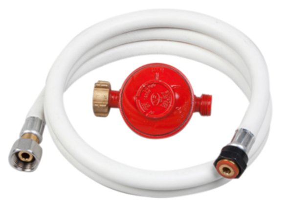 Détendeur propane 1,5 kg/h 37mbar sécurisé + Flexible 1,50m 10ans - NOYON THIEBAULT