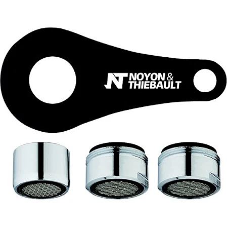 Kit 3 aérateurs économie d'eau + clé démontage - NOYON THIEBAULT