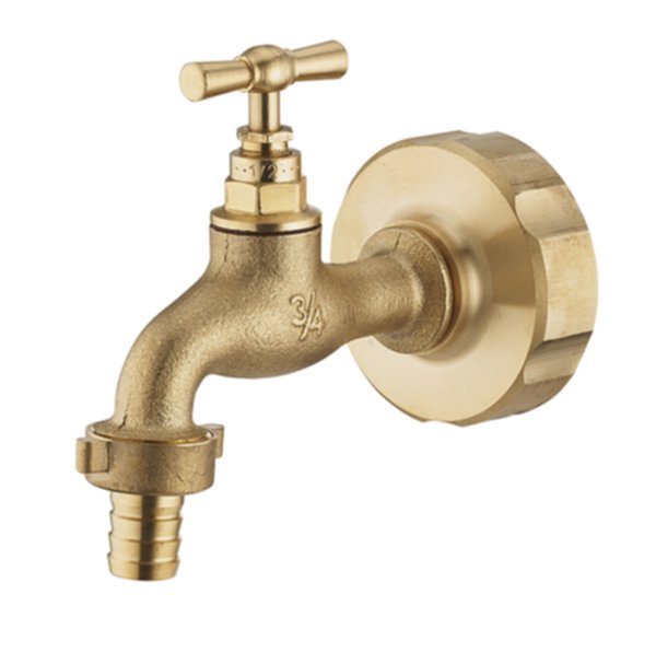 Robinet de cuve traditionnel + Raccord adaptateur s60 - femelle 20x27 (3/4) - AROZ