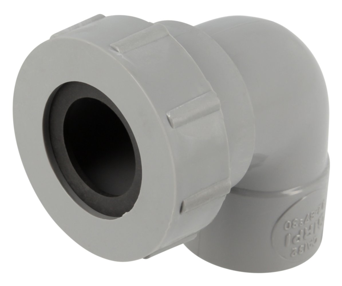 Coude ø32mm femelle-femelle à 87°30