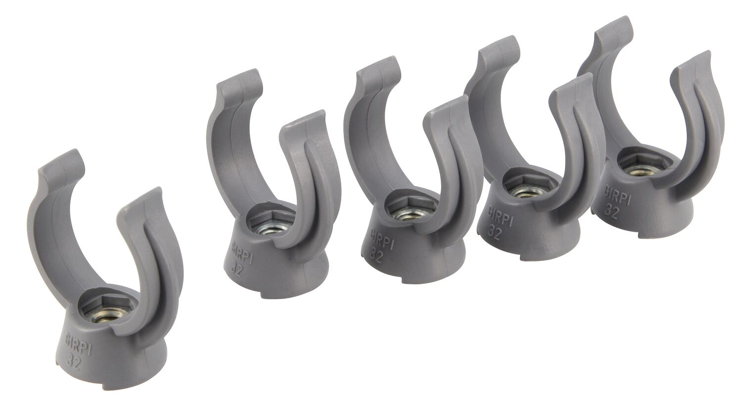 Collier lyre évacuation Ø32mm x5 - GIRPI