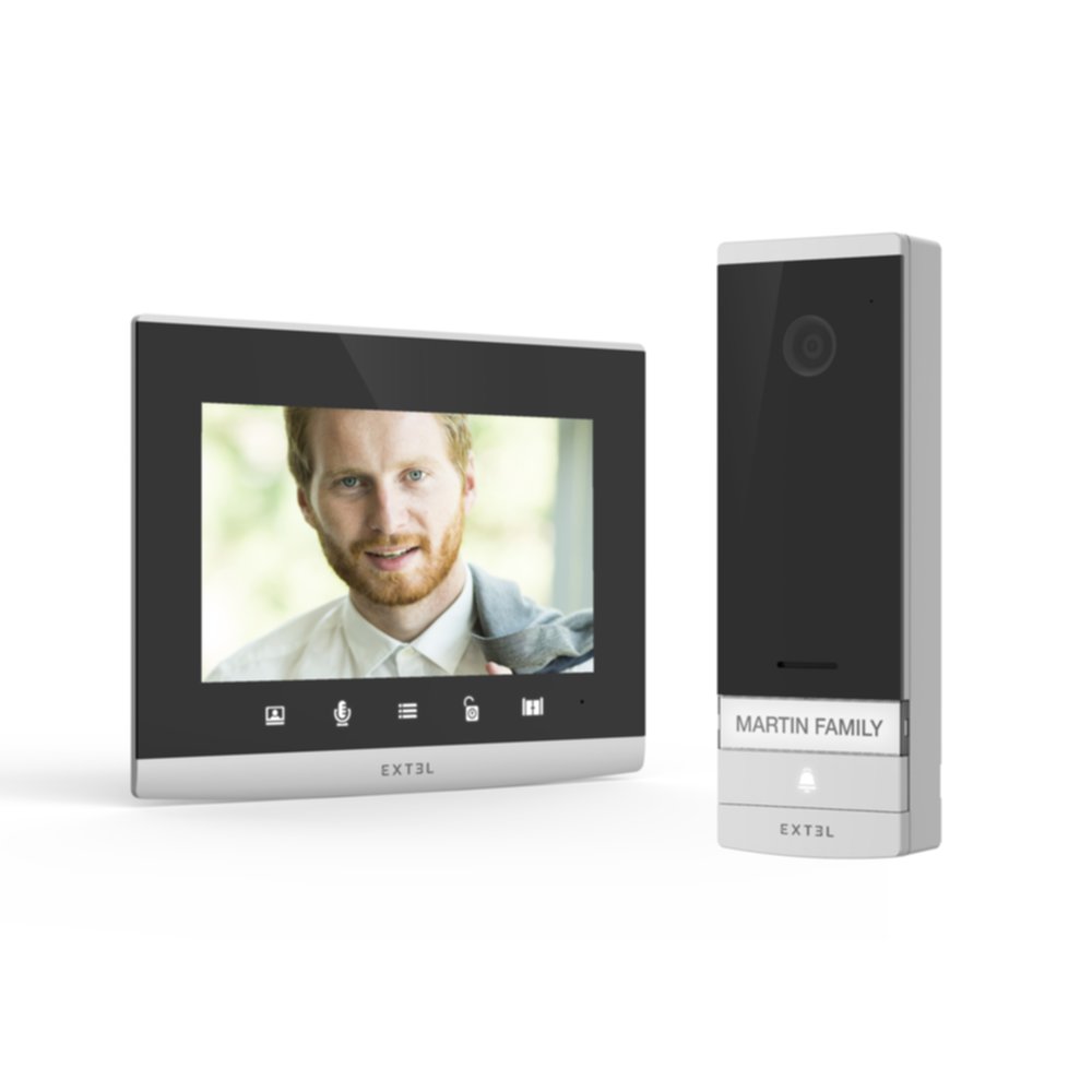 Visiophone filaire Connect 2 + QR Code - EXTEL