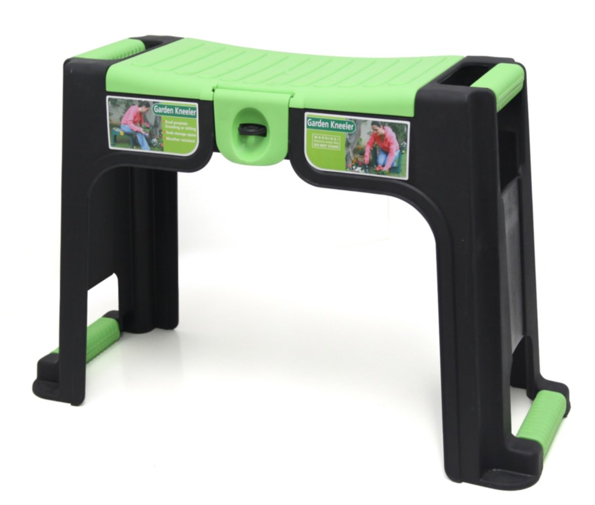 Tabouret de jardinage avec repose genoux - TECHIT