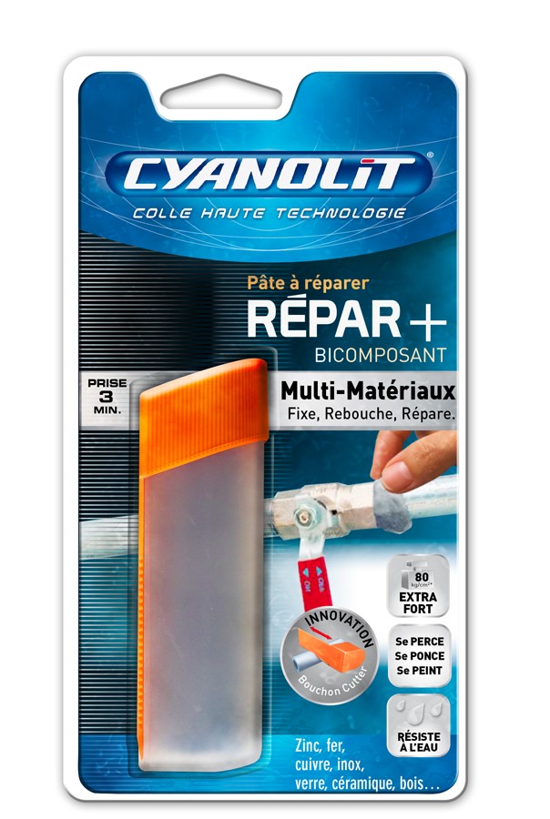 Pâte à Réparer Répar+ Multi Matériaux 48gr - CYANOLIT