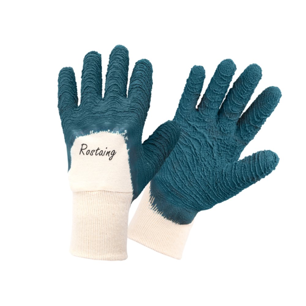 Gants de jardinage, taille des rosiers bleu Taille 06