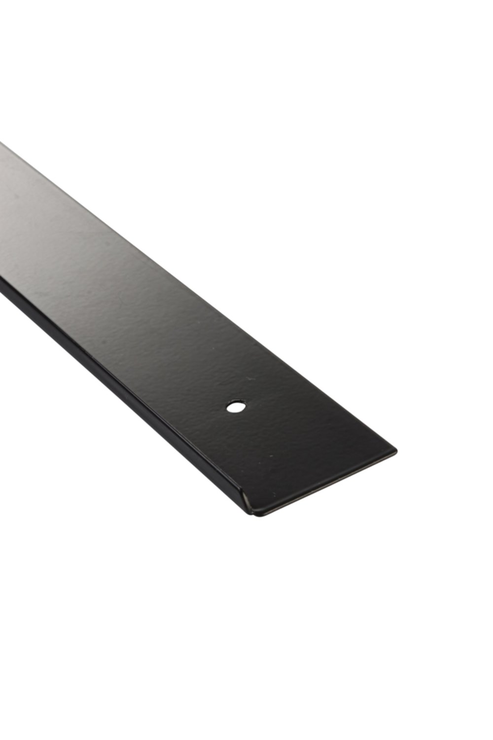 Profil de finition aluminium pour plan de travail 38mm noir - NORDLINGER
