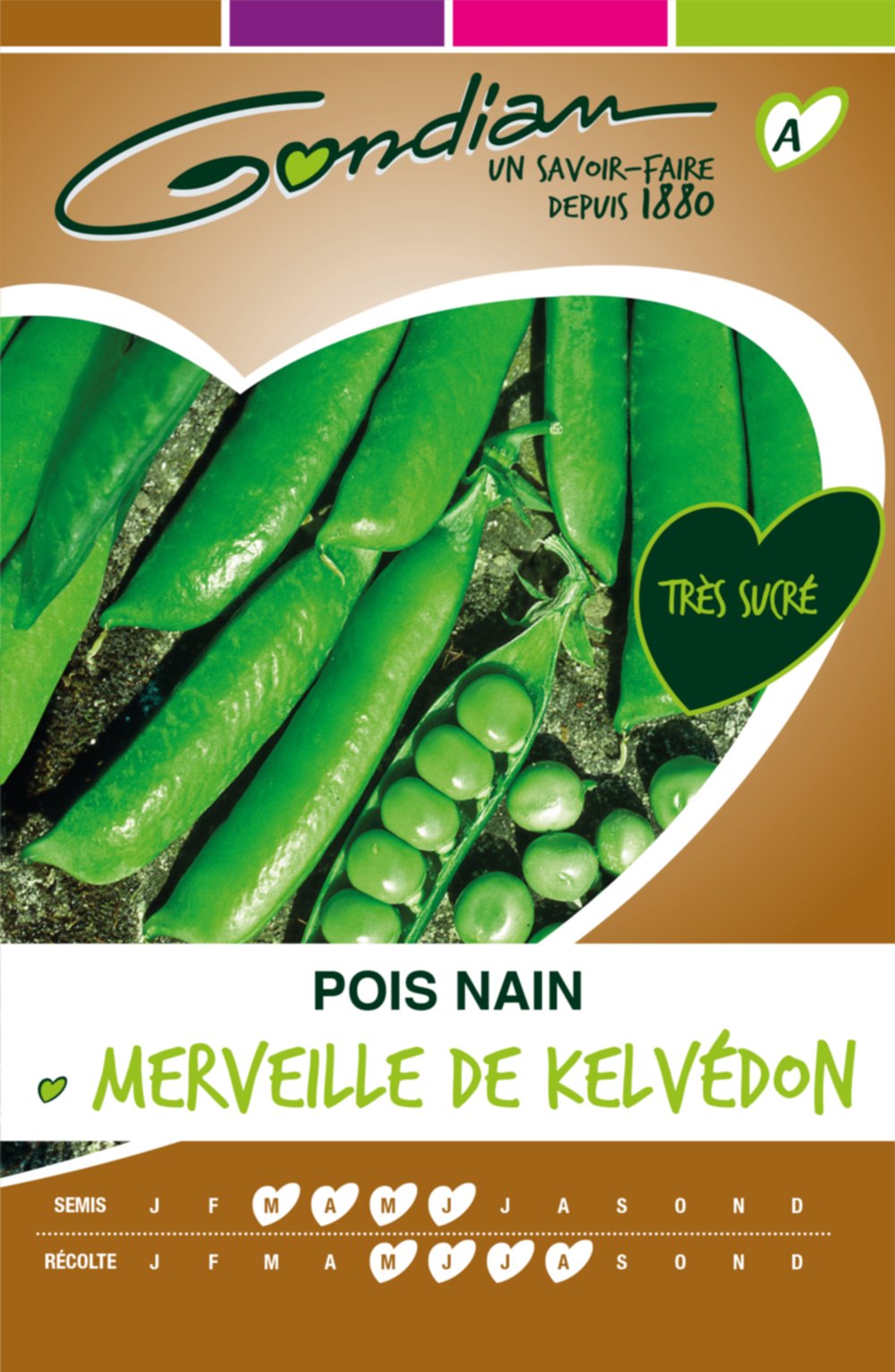 Pois Merveille de Kelvedon Gondian