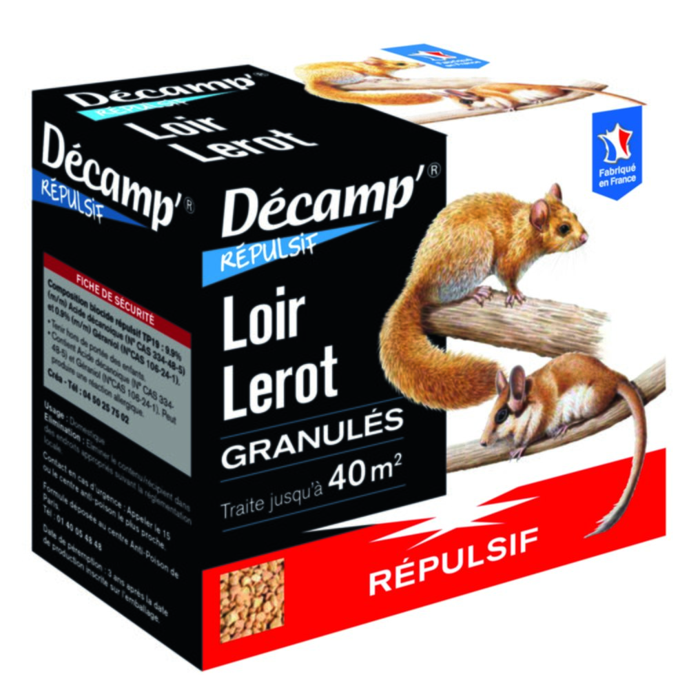 Répulsif loir-lerot 400g decamp