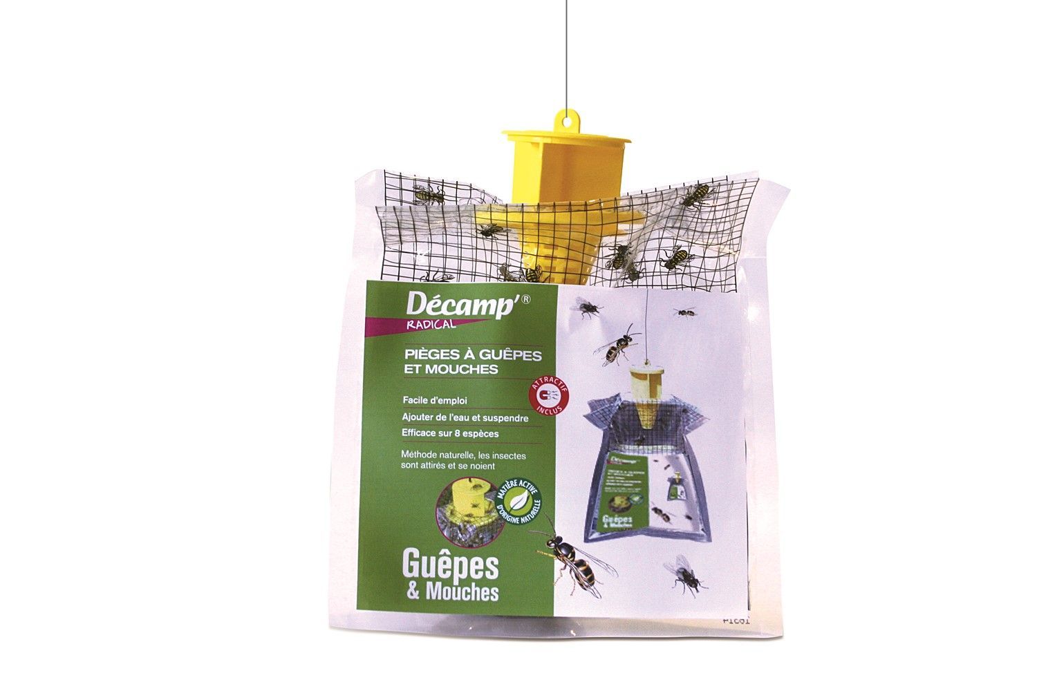 Attractif à guêpes et mouches 1 sac   