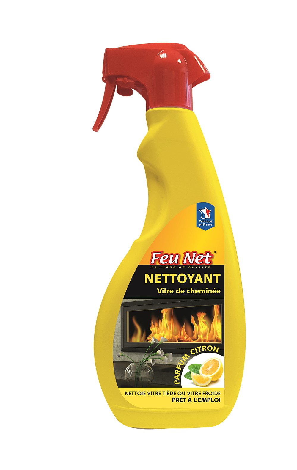 Nettoyant 750ml parfume citron feu net