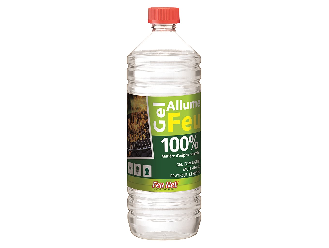 Gel allume tous feux 1l feu net barbecue
