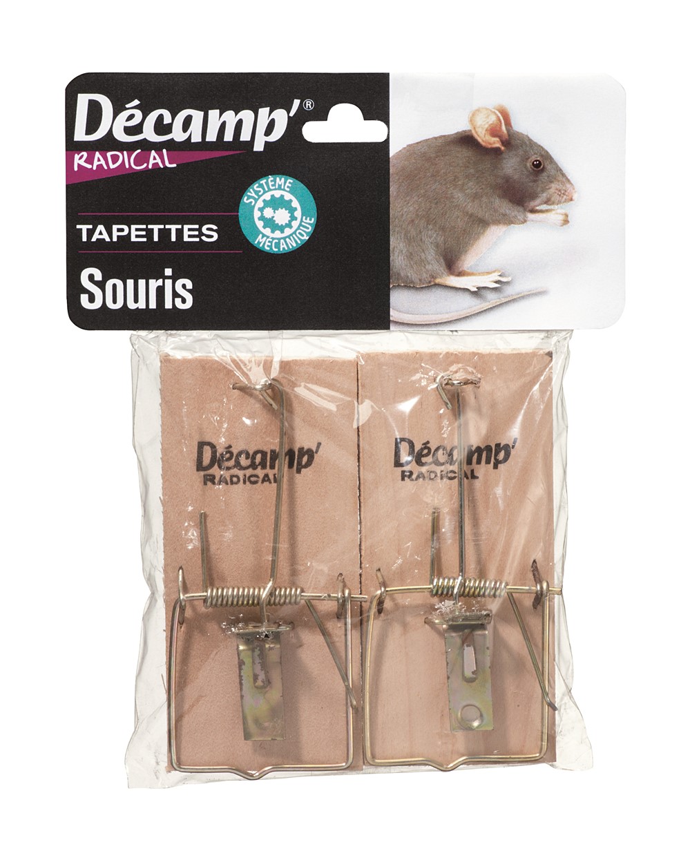 Tapettes souris x2 decamp'radical