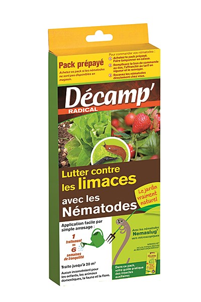 Nematodes limaces 20m² packs prepayes