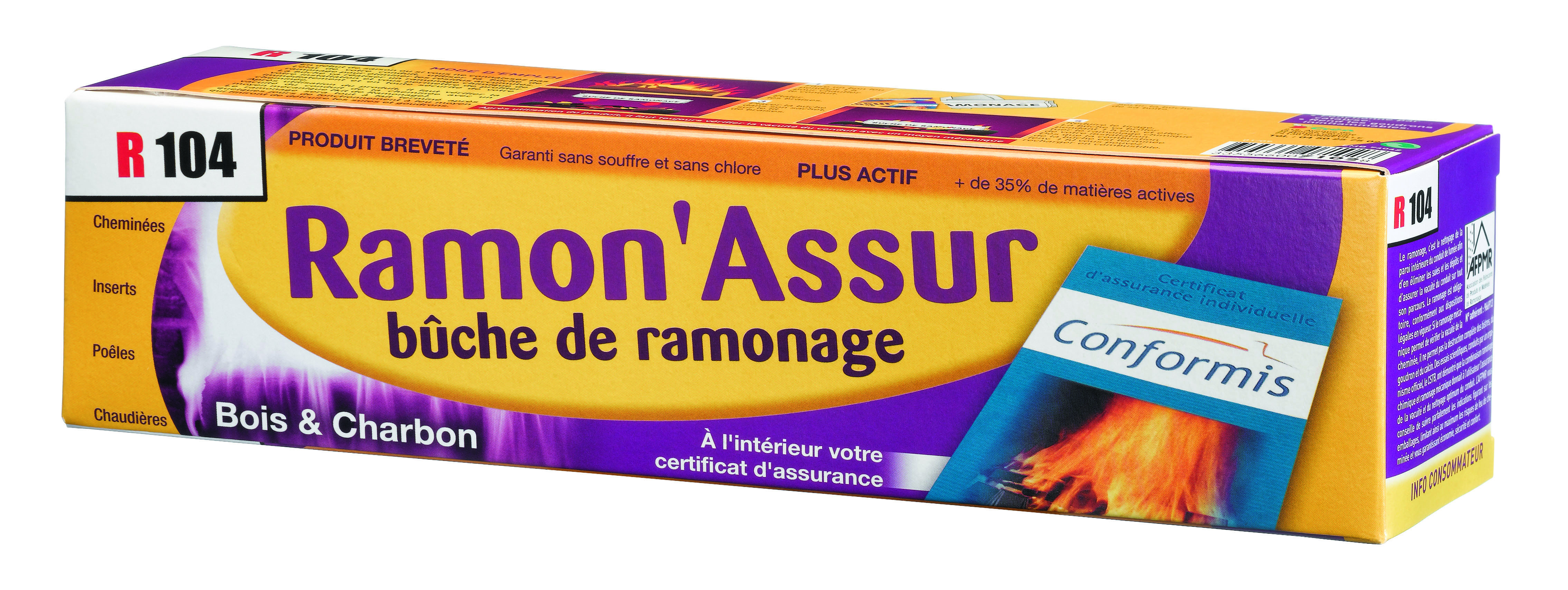 Bûche de ramonage