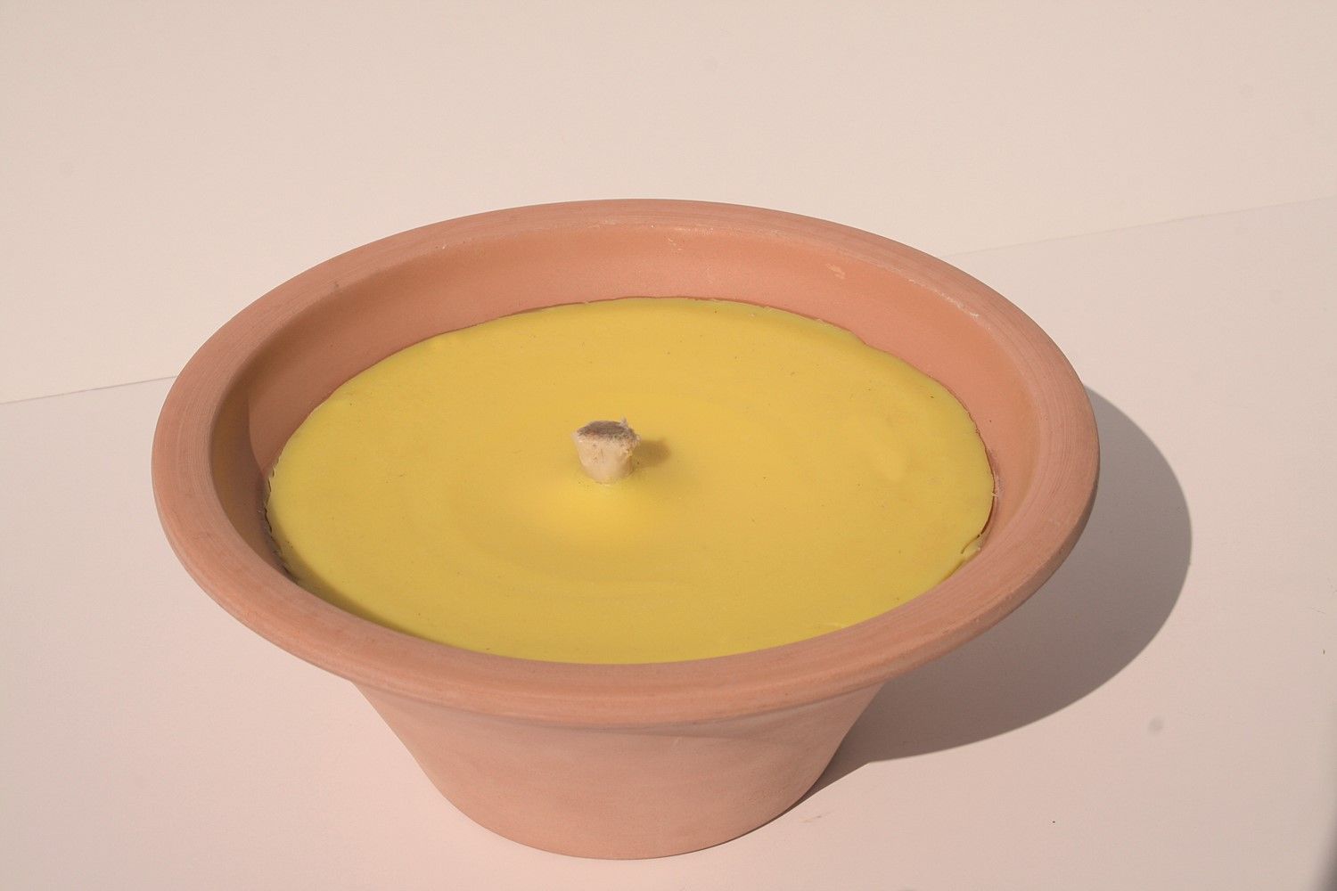 Bougies pot terre cuite grand modèle - starfeu