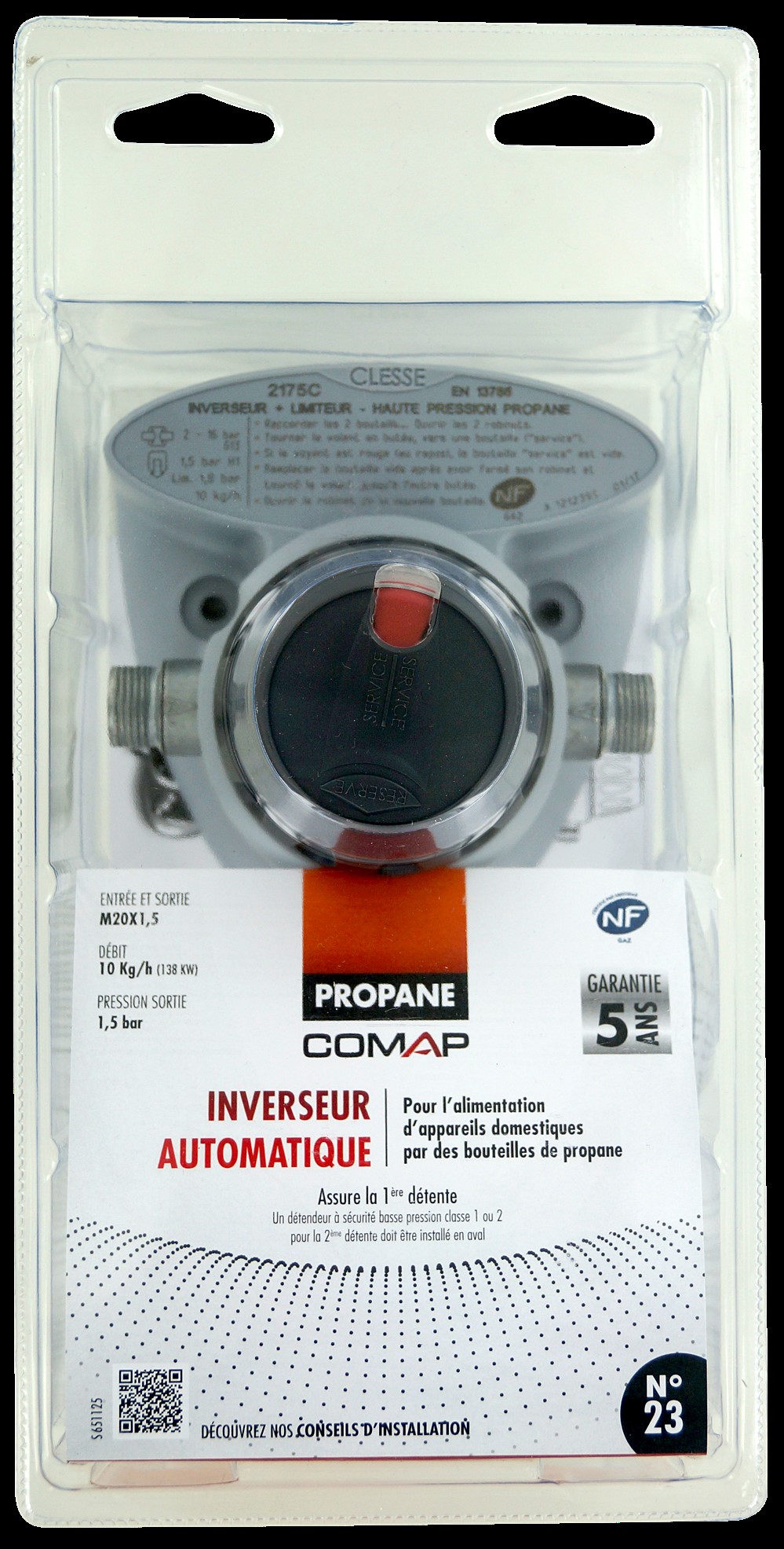 Inverseur automatique propane - COMAP