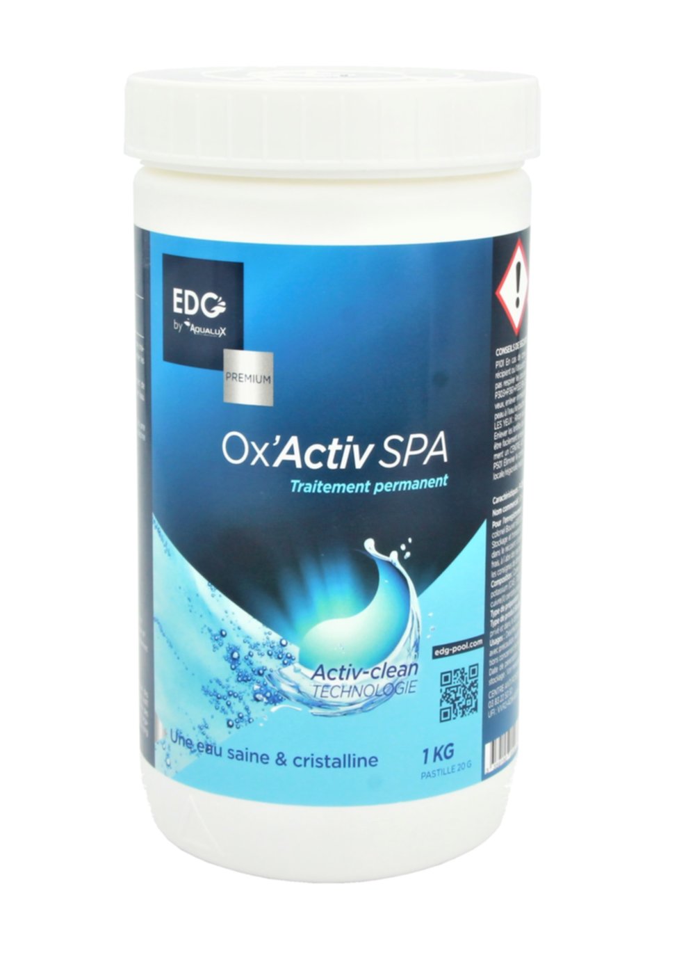 Oxygène actif Spa 