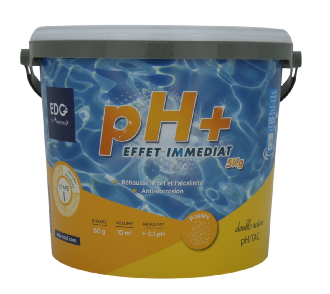 Poudre pH+ 5 kg - EDG by AQUALUX