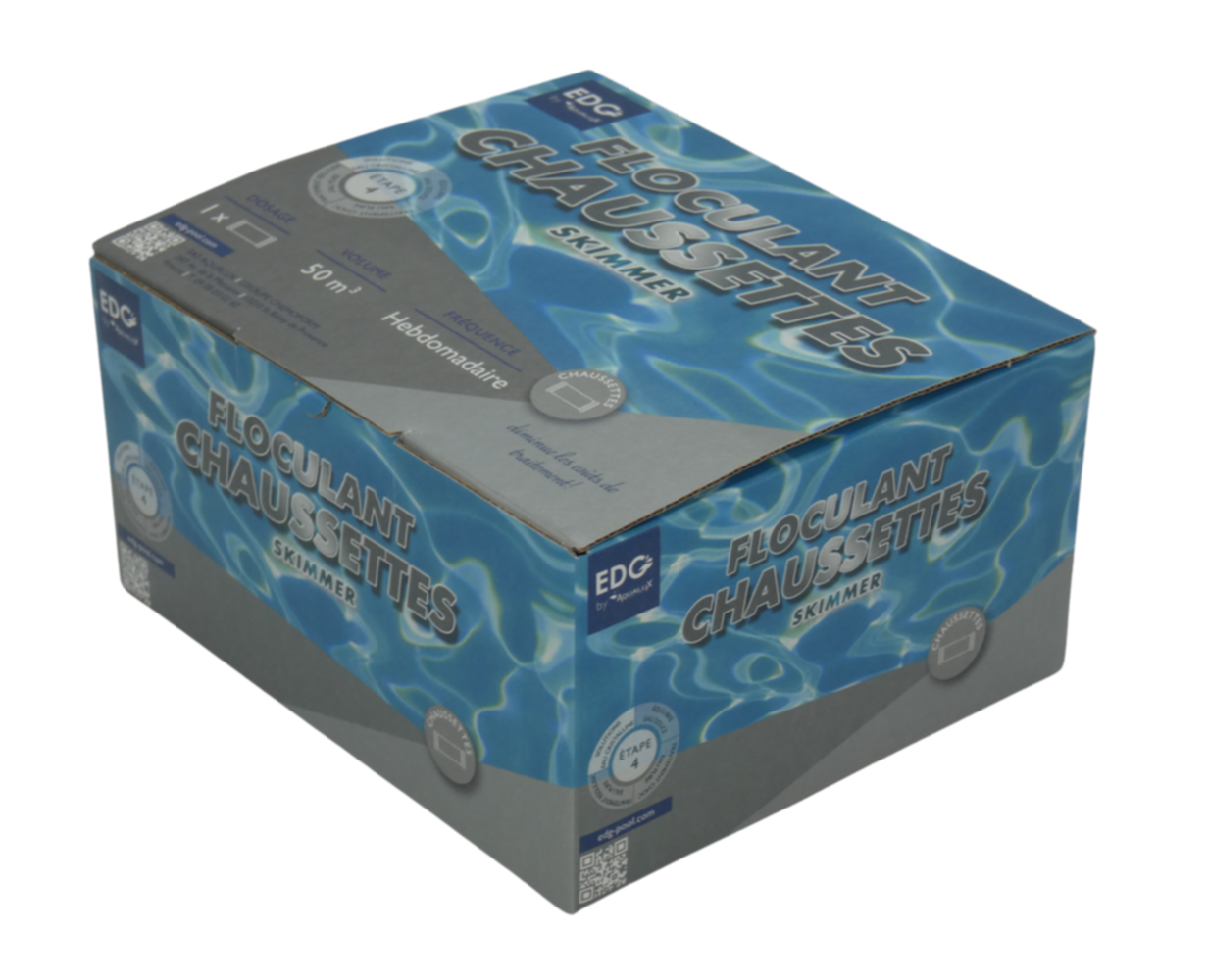 Floculant piscine en pastille 125g 1 kg - EDG by AQUALUX