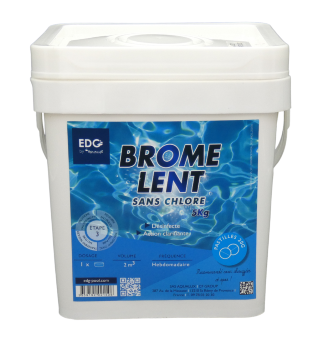 Pastilles Brome 20g 5 kg - EDG by AQUALUX