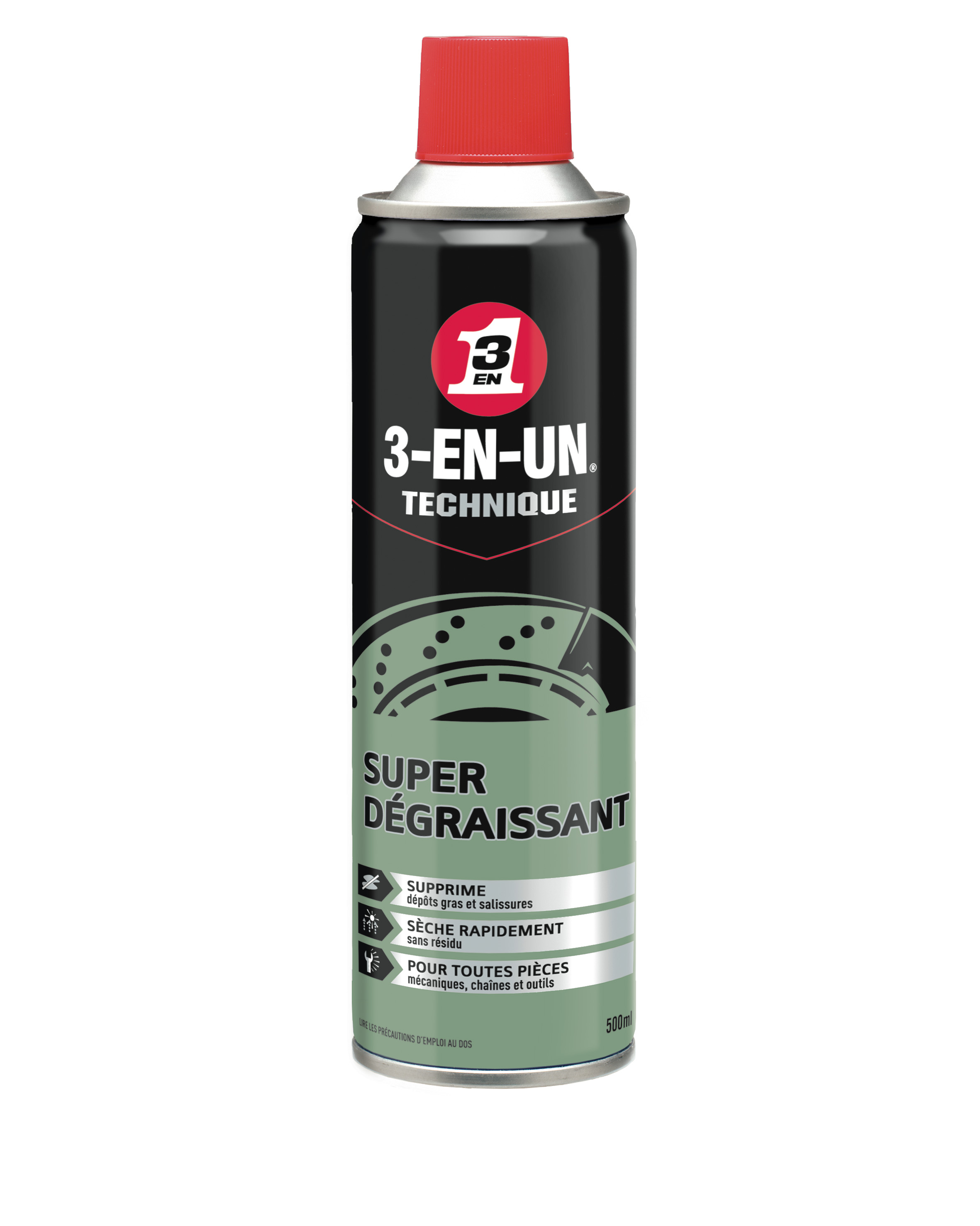 Super dégraissant Technique 3-EN-UN 500ml