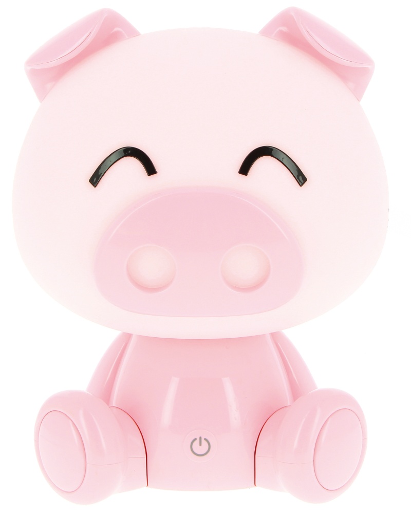 Lampe PVC led intégrée variable Edmond 3W Rose
