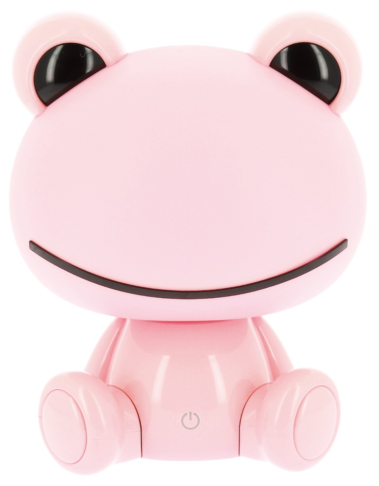 Lampe PVC led intégrée variable Froggy 3W Rose