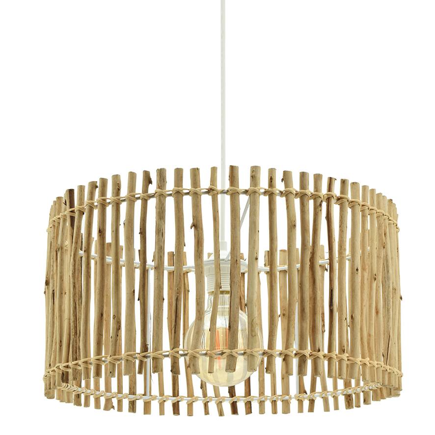 Suspension Bocage Bois Naturel Ø42cm h.22cm - SEYNAVE