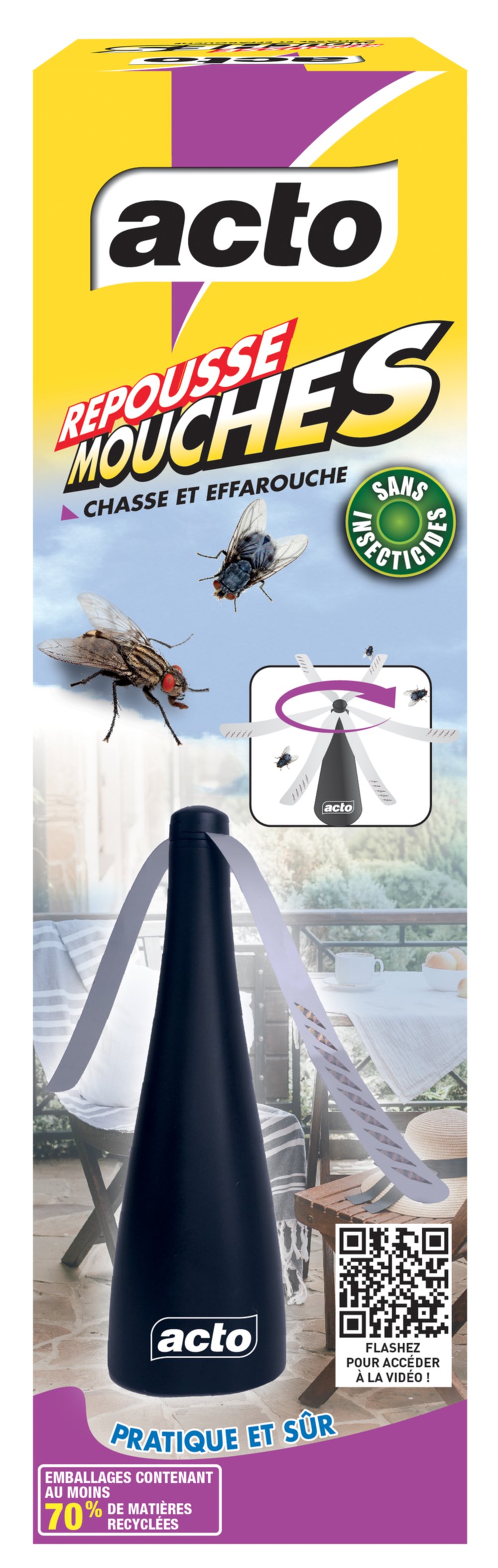 Ventilateur anti-mouches - ACTO