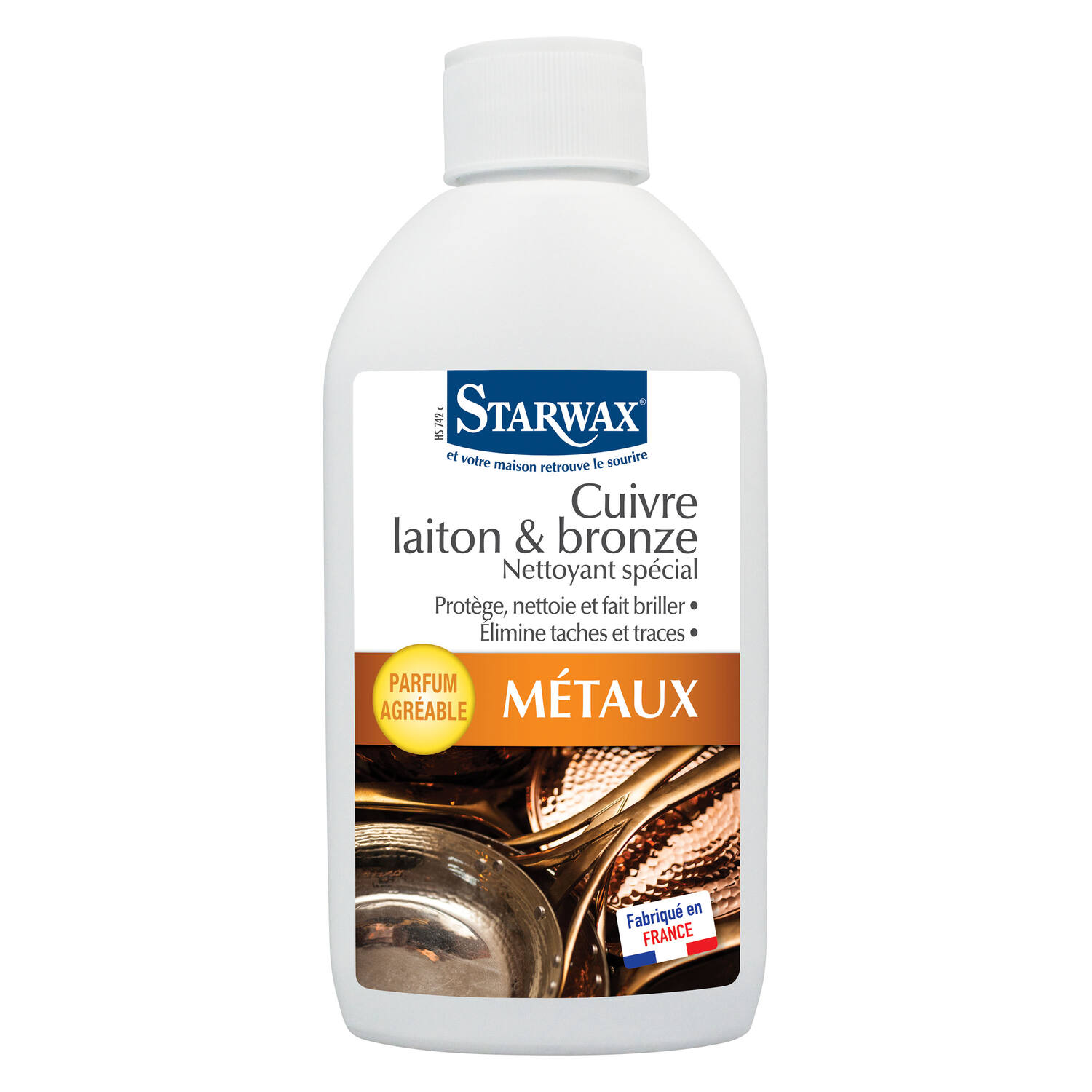 Nettoyant cuivre laiton et bronze - STARWAX