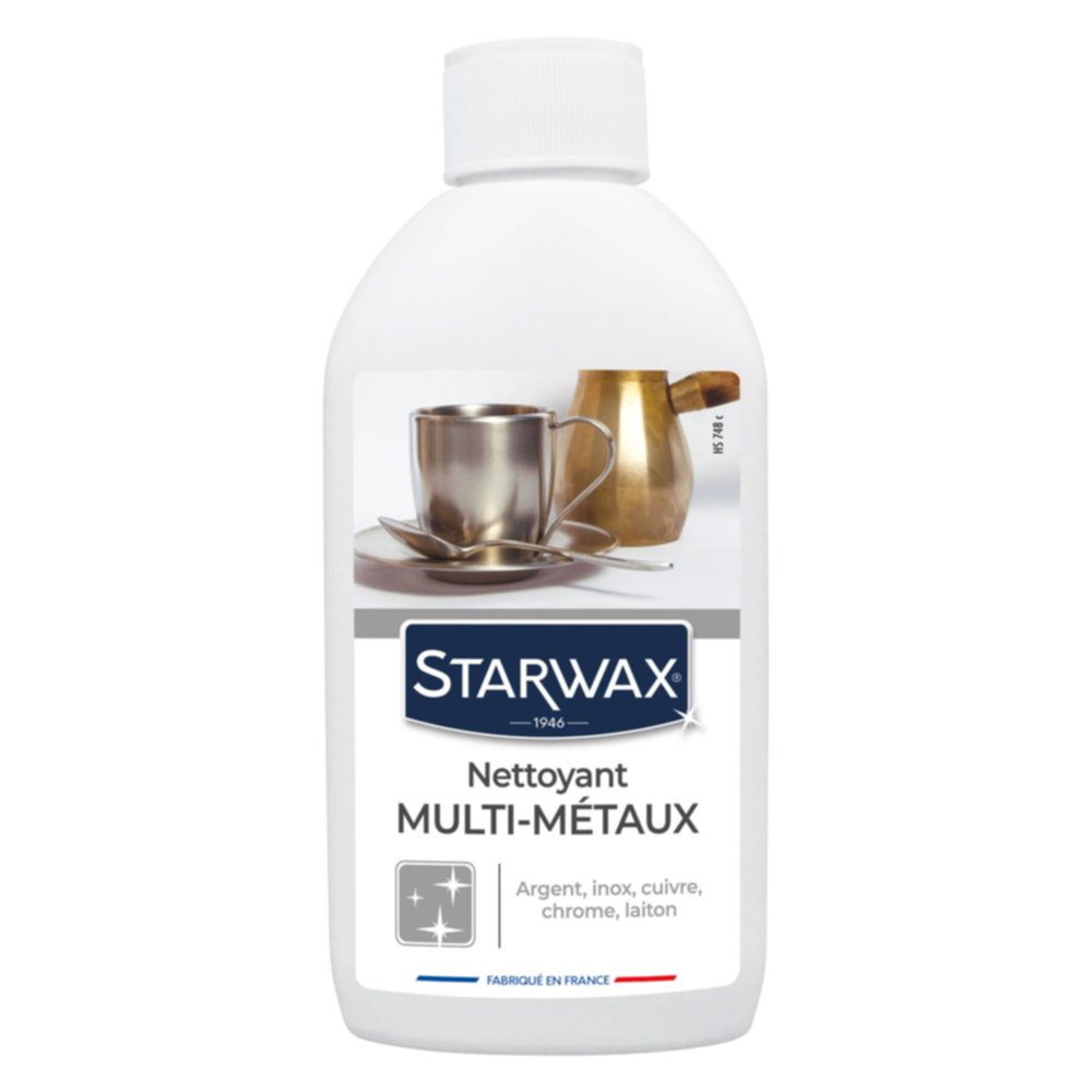 Nettoyant multi-métaux 250ml - STARWAX