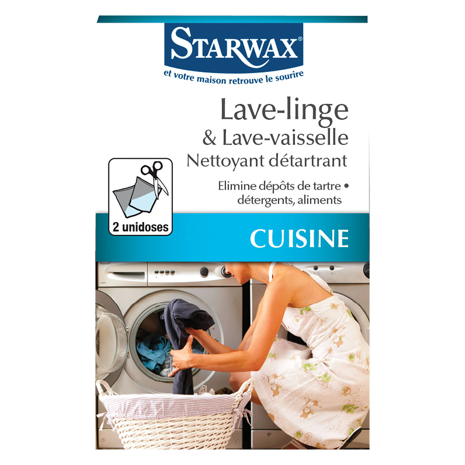 Nettoyant lave-linge et lave-vaisselle - STARWAX
