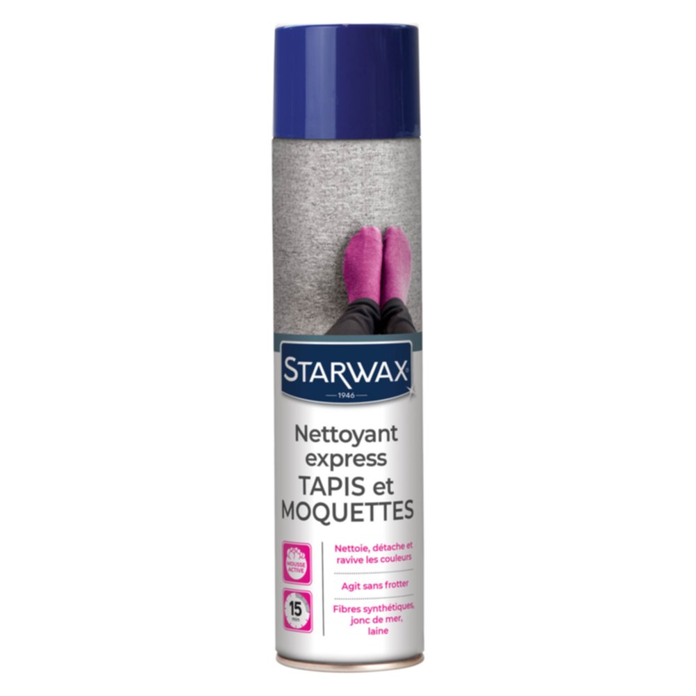 Nettoyant raviveur express tapis/moquettes 600ml - STARWAX