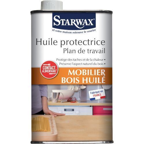 Huile protection plan de travail incolore 500ml