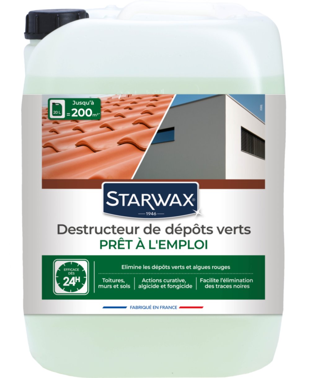Destructeur de dépôt vert 20l