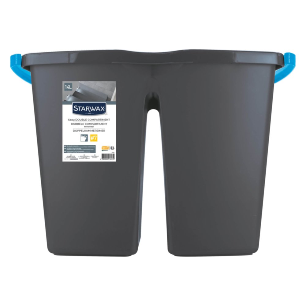 Seau double bac 14l - STARWAX