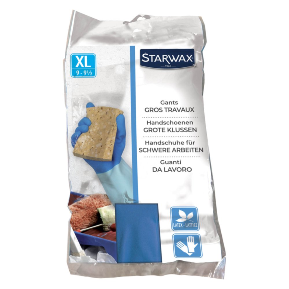 Gants de bricolage gros travaux T.9 - STARWAX