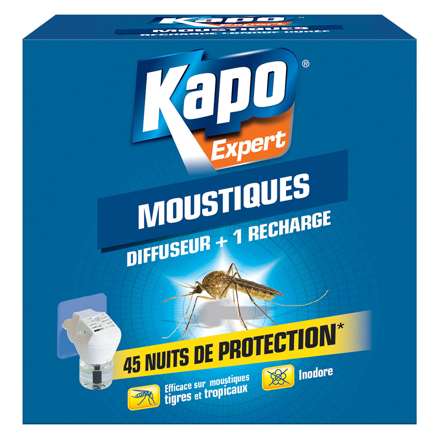 Diffuseur anti-moustiques liquide - K.PRO