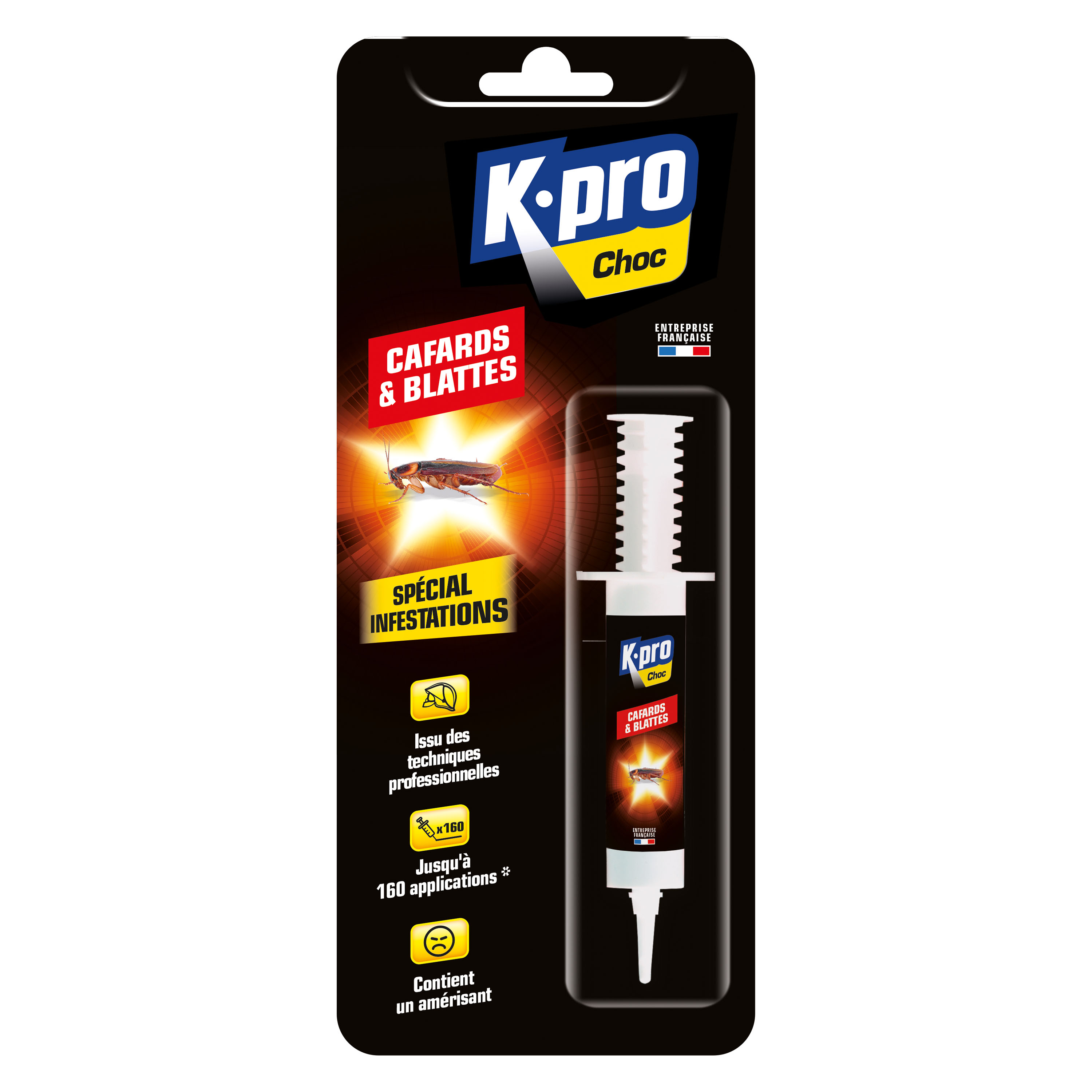 Seringue contre cafards et blattes 10gr - K.PRO