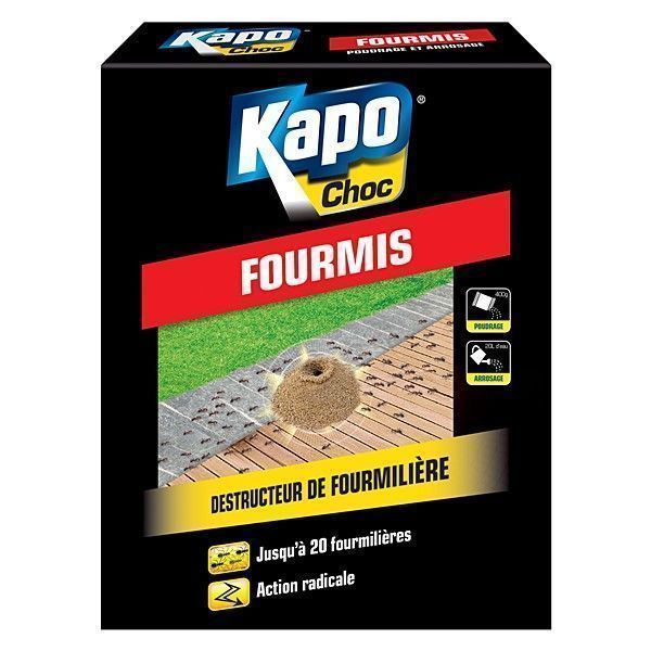 Granulé destructeur de fourmilière 400gr kapo choc