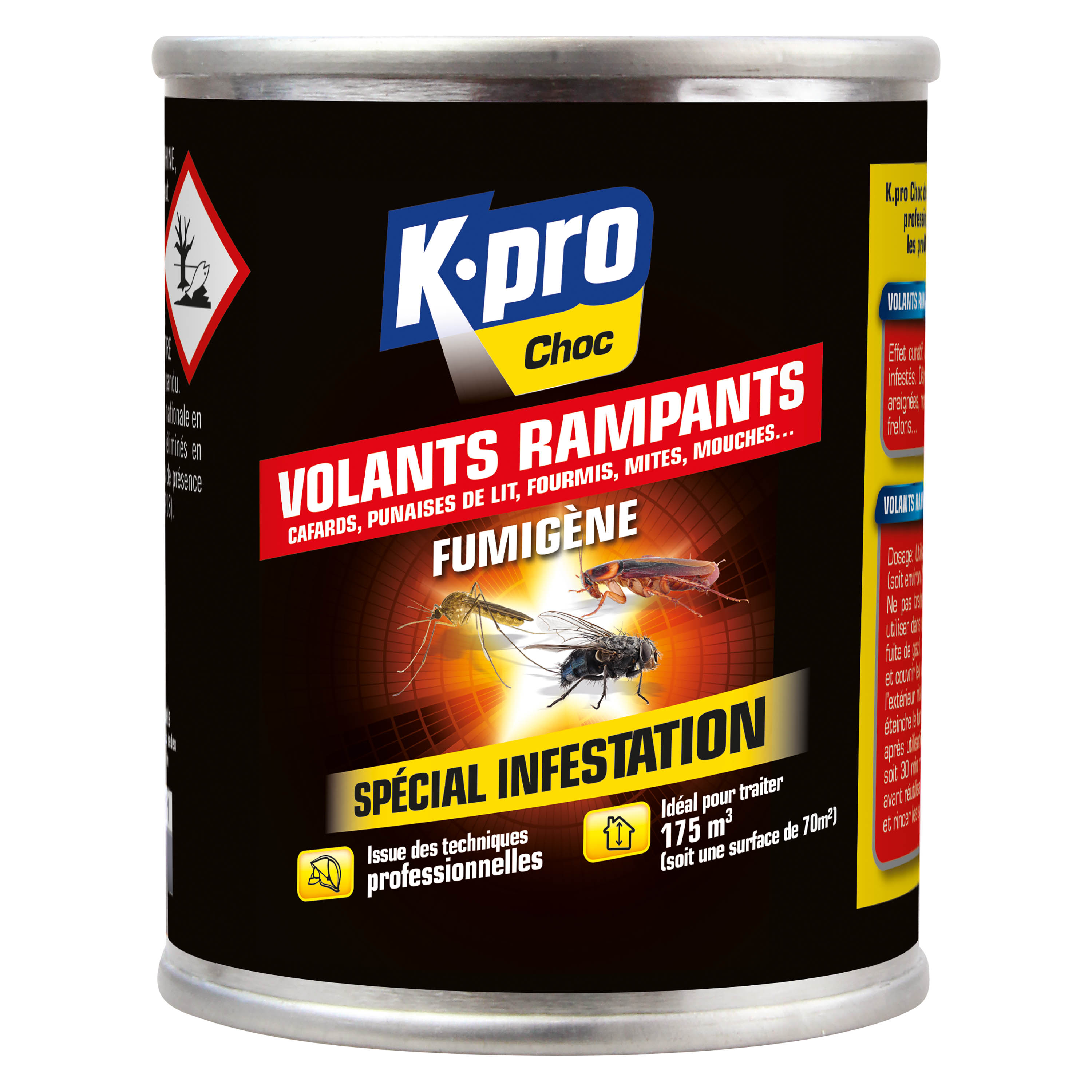 Fumigène spécial infestation tous insectes 60gr - KAPO